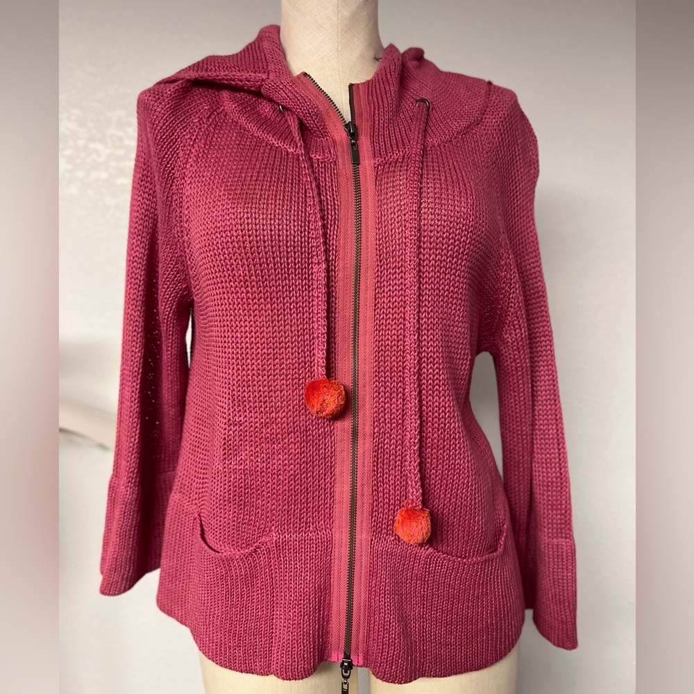 Anthropology pink sweater, NWT